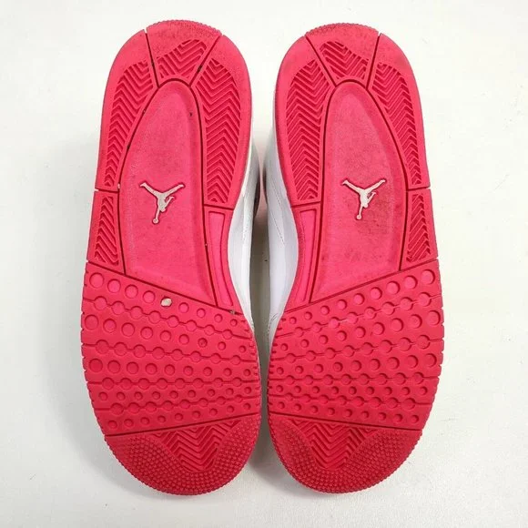 Jordan Flight Origin 2 Girls Shoes Size 7.5Y White Pink Sneakers 718075-100 - Picture 3 of 10